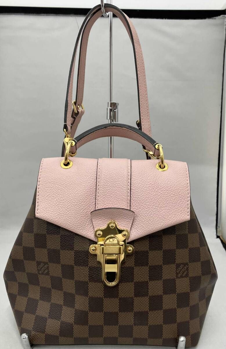 LOUIS VUITTON／ダミエ／SR4159／クラプトン バッグ
