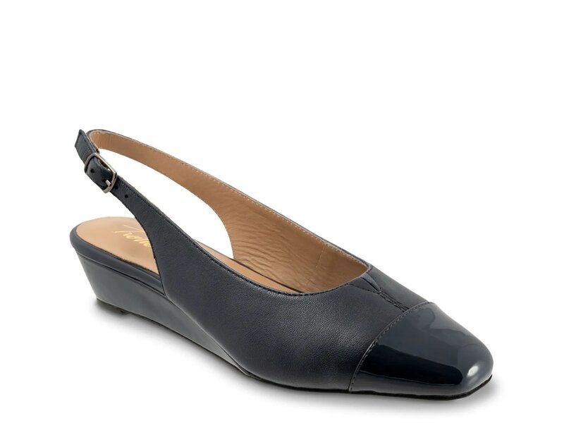トロッターズ レディース シューズ パンプス Trotters Dea Wedge Pump Navy ネイビー