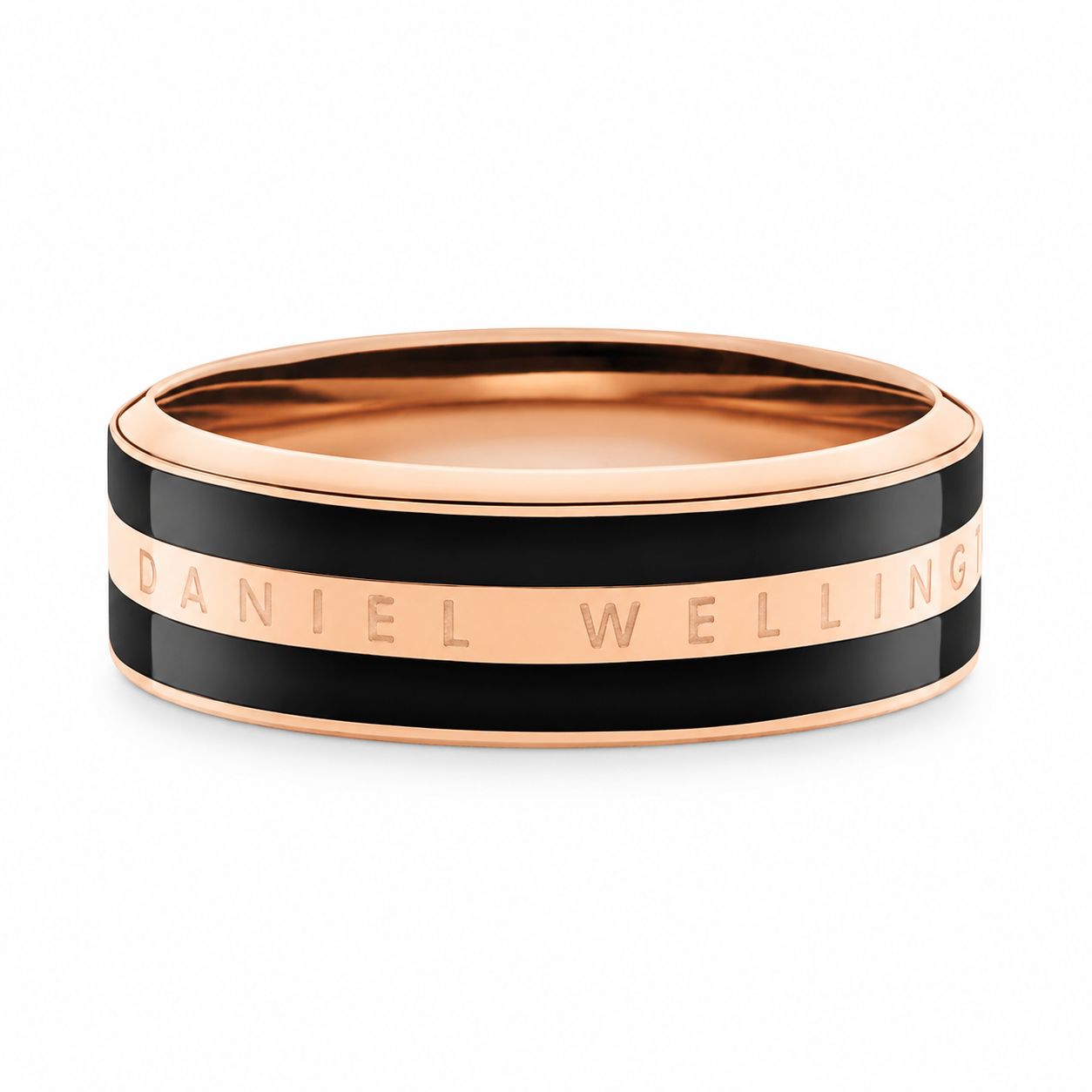 【ギフト対応可】ダニエルウェリントン DANIEL WELLINGTON リング Emalie Ring Rose Gold Black 指輪 ローズゴールド ブラック 高級 上品 アクセサリー ジュエリー 人気 ブランド おしゃれ 記念 プレゼント 送料無料