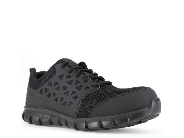 リーボック レディース シューズ スニーカー Reebok Work Sublite Cushion Composite Toe Work Sneaker Black ブラック