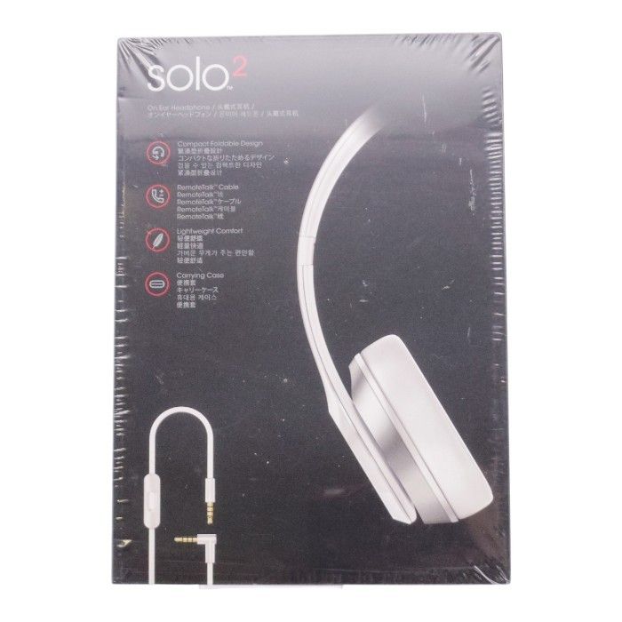 Beats by Dr.Dre Solo2 密閉型 ホワイト MH8X2PA Beats by Dr. Dre
