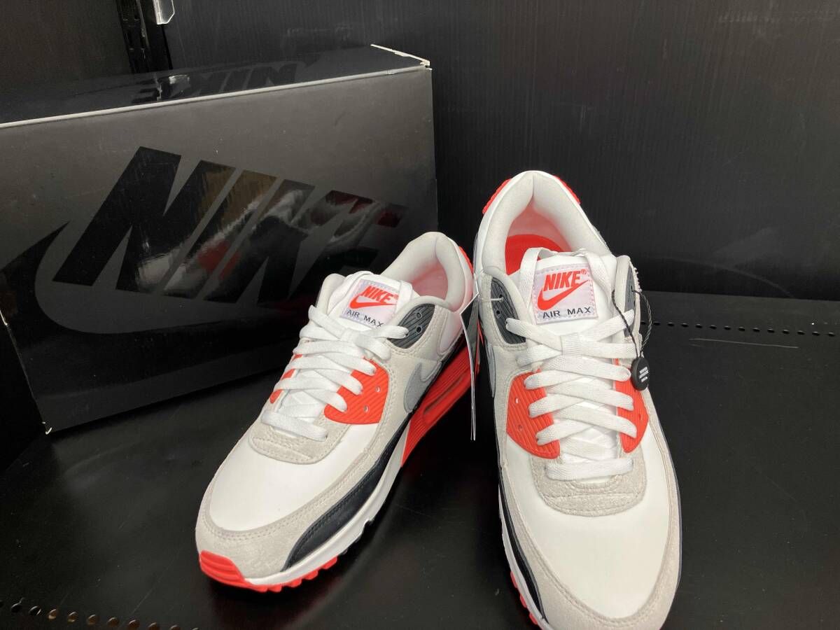 NIKE スニーカー ホワイト ／IU1055-100／NIKE AIR MAX90QS 28㎝