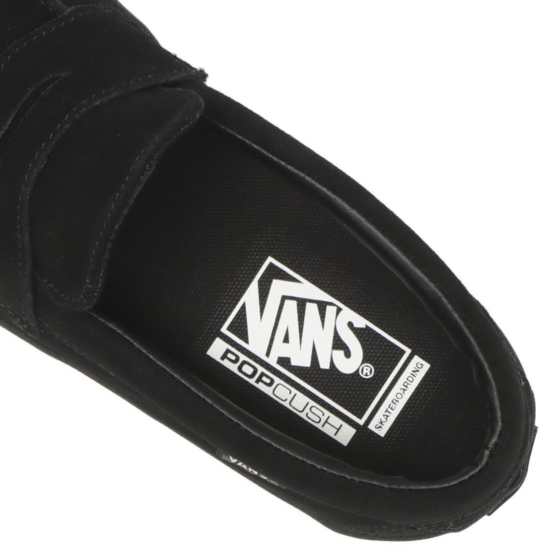 VANS スケート ローファー SUEDE BLACK/BLK - メルカリ