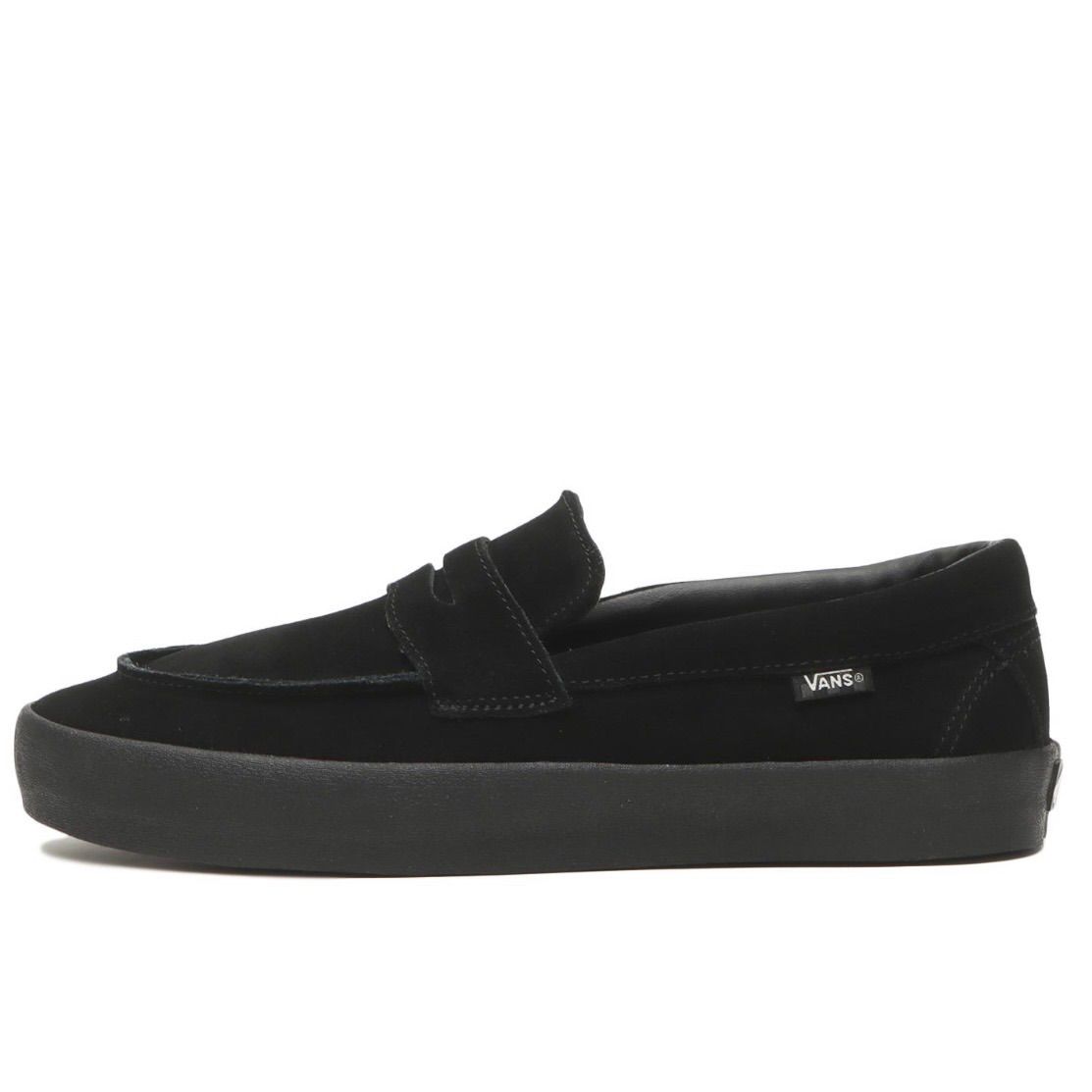 VANS スケート ローファー SUEDE BLACK/BLK
