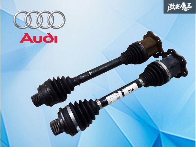 【業者出品】 Audi アウディ純正 8W A4 フロント ドライブシャフト ドラシャ 左右 セット 8W0407271D 駆動部品 純正部品 純正パーツ