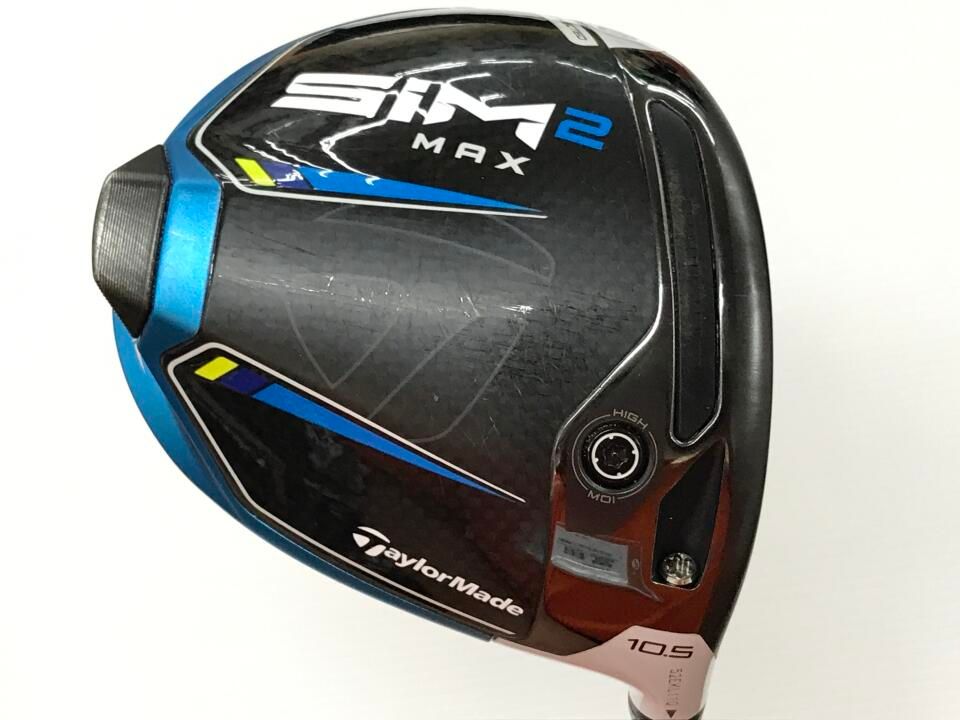 テーラーメイド　SIM2 MAX　10.5度　TENSEI BLUE TM50(SIM2)　Sフレックス　ドライバー　中古【最短即日発送】