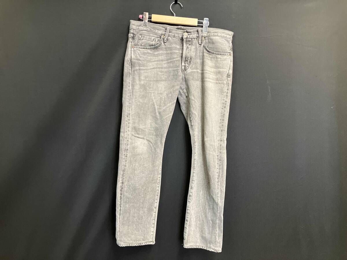 TOMFORDトムフォード ジーンズ ロゴワッペン BIJ15 TFD001 slim fit スリムフィット ブラック 33サイズ 15,191円
