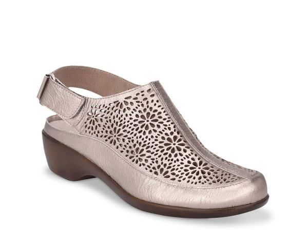 イージースピリット レディース シューズ サンダル Easy Spirit Dawn Sandal Pewter Metallic ピューター