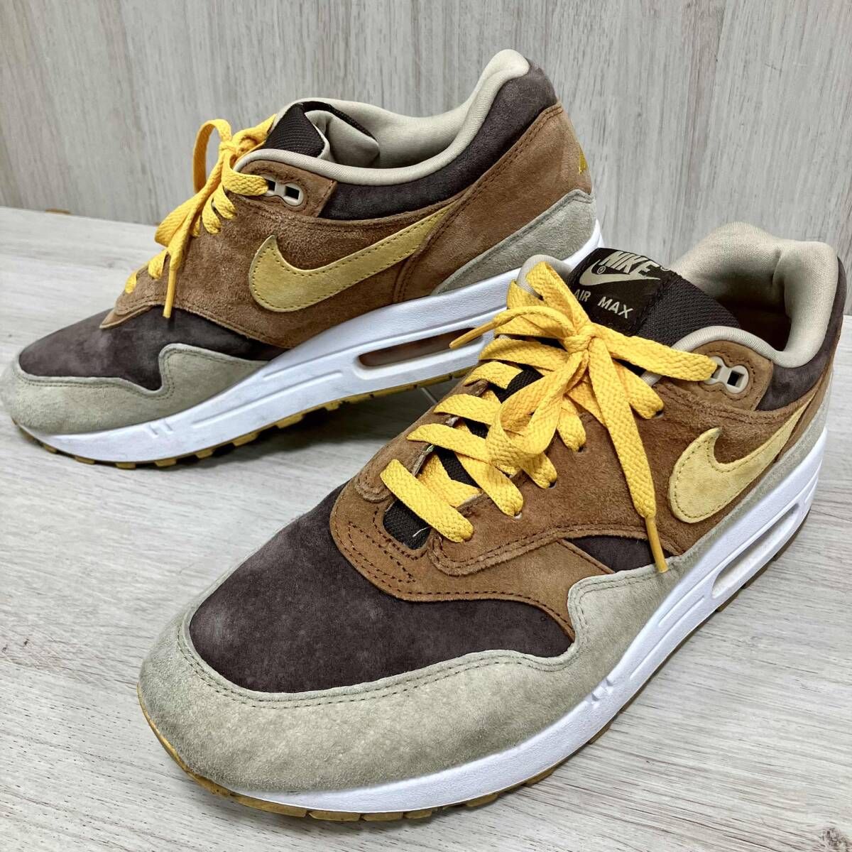 NIKE Air Max 1/スニーカー/DZ0482-200ブラウン　28cm ナイキ エアマックス1 ダックパック ピーカン アンド イエローオークル　アヒル