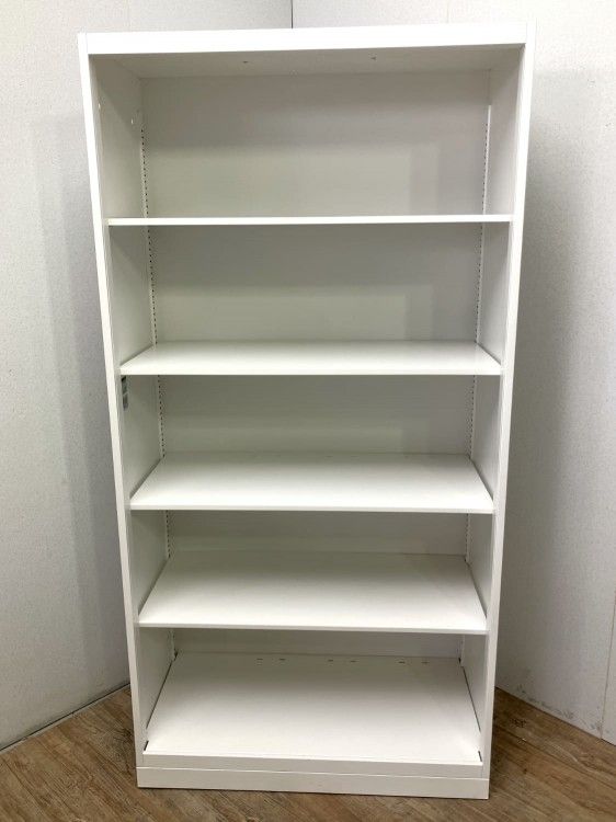 【中古品】イトーキ エスキャビネットシリーズ オープン書庫 H1-M1890LW-W9 ホワイト
