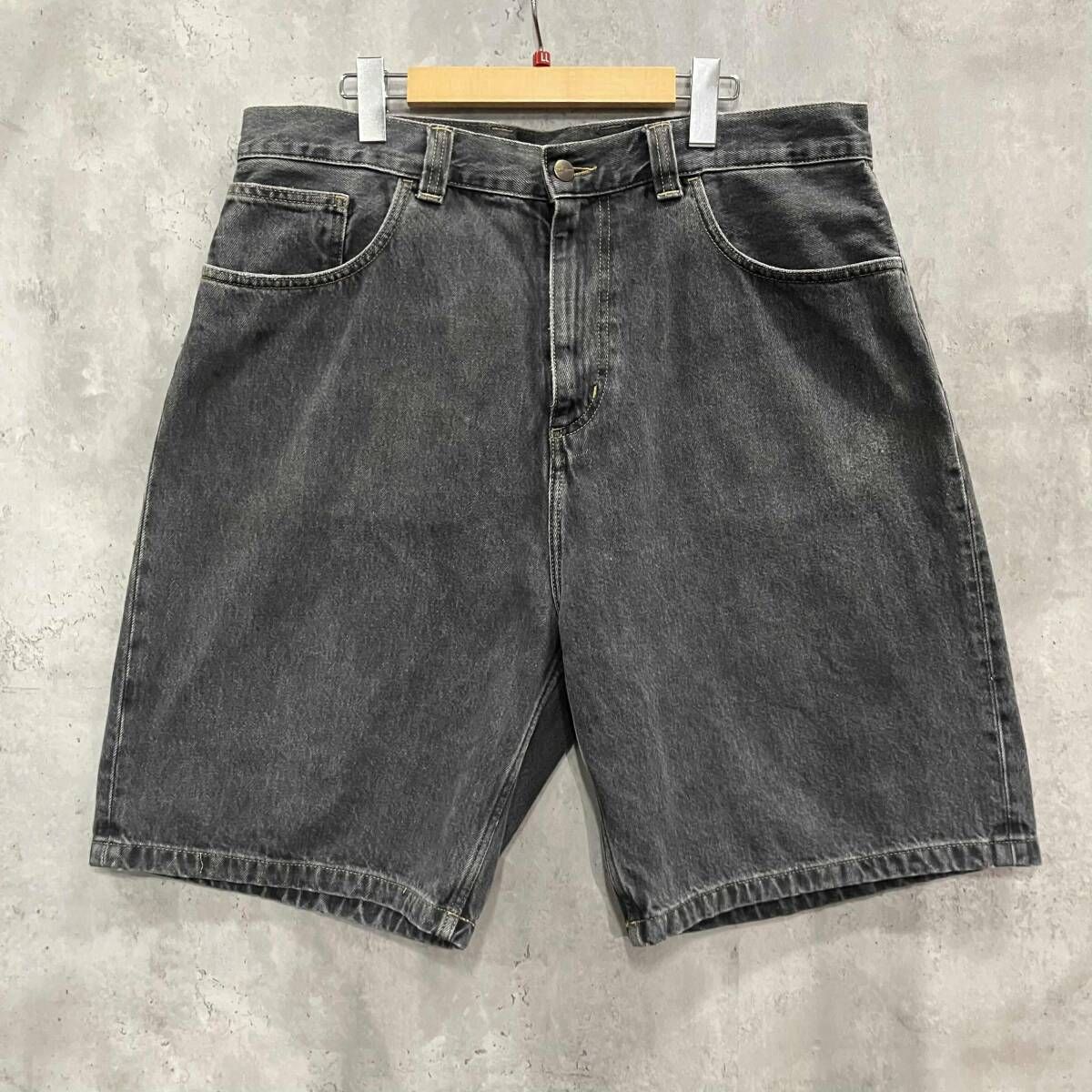 Carhartt ハーフジーンズ BRANDON SHORT size L ブラック カーハート