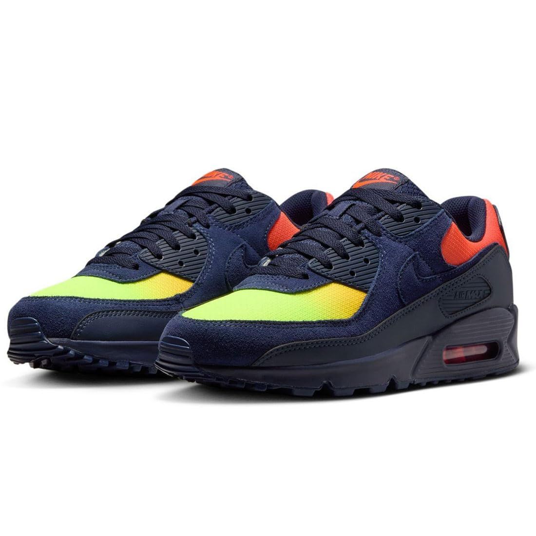 [ナイキ] エア マックス 90 AIR MAX 90 ネイビー/イエロー/レッド DM0029-700 26.5cm [26.5 cm]