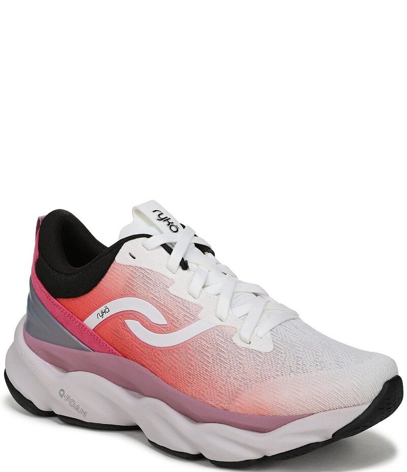 ライカ レディース シューズ スニーカー メッシュ Ryka Womens Elevate LX Mesh Walking Sneakers White ホワイト
