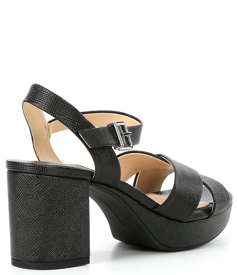 アレックスマリー レディース シューズ サンダル プラットフォーム Alex Marie Anette Cross Band Platform Sandals Black ブラック