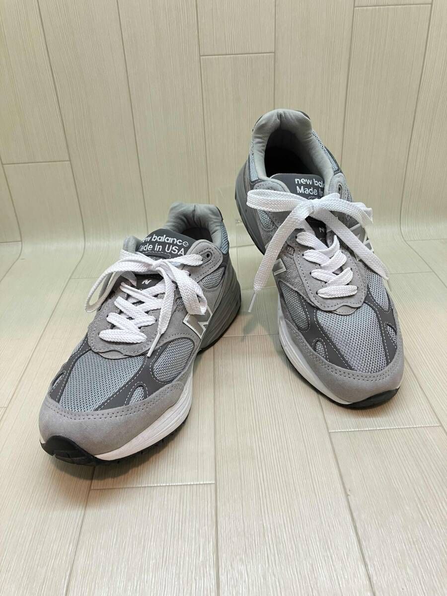 ★ new balance ニューバランス スニーカー MR993GL USA製 サイズ27.5cm グレー 通年