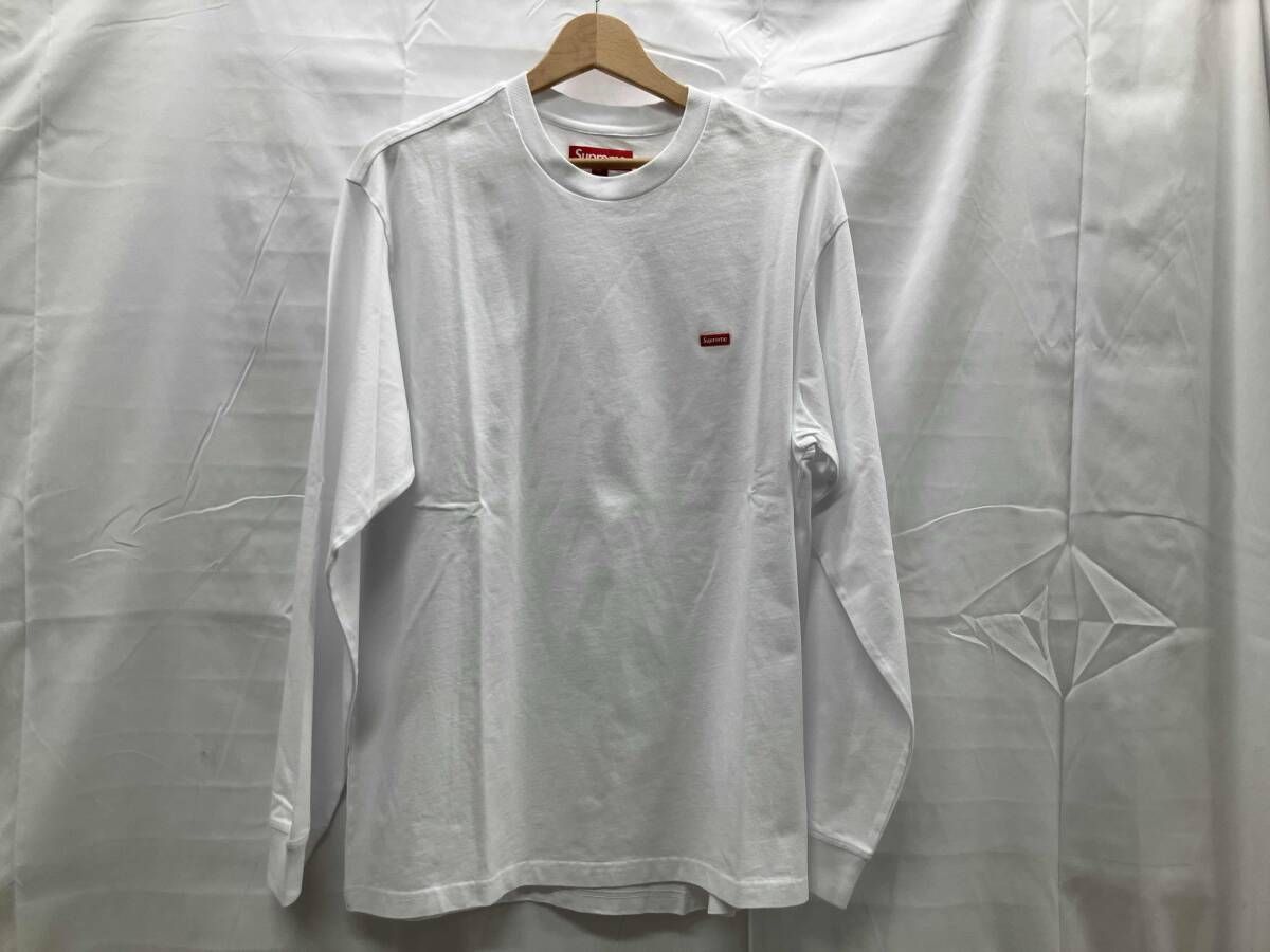 Supreme シュプリーム 長袖シャツ Small Box 表記サイズM ホワイト