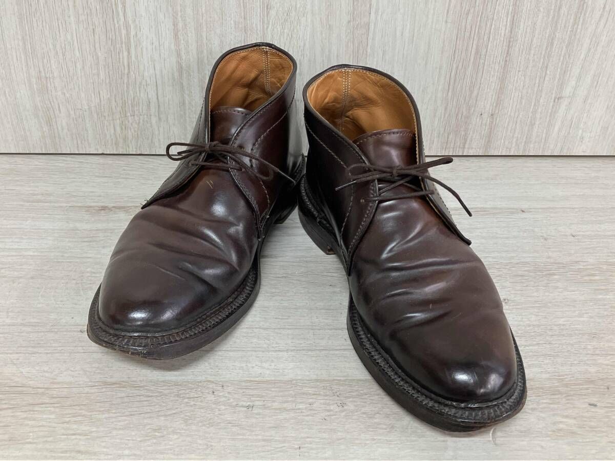 ALDEN オールデン その他ブーツ BEAMS 1339Y 25cm ブラウン つま先擦れ有り