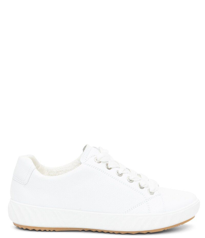 アラ レディース シューズ スニーカー レース レザー ara Alexandria Leather Lace Up Sneakers White ホワイト