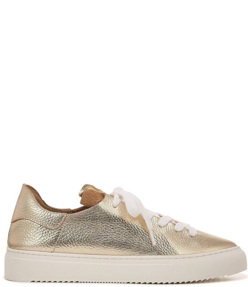 サムエデルマン レディース ボトムス カジュアルパンツ プラットフォーム スニーカー レザー Sam Edelman Poppy Leather Platform Sneakers Gold ゴールド