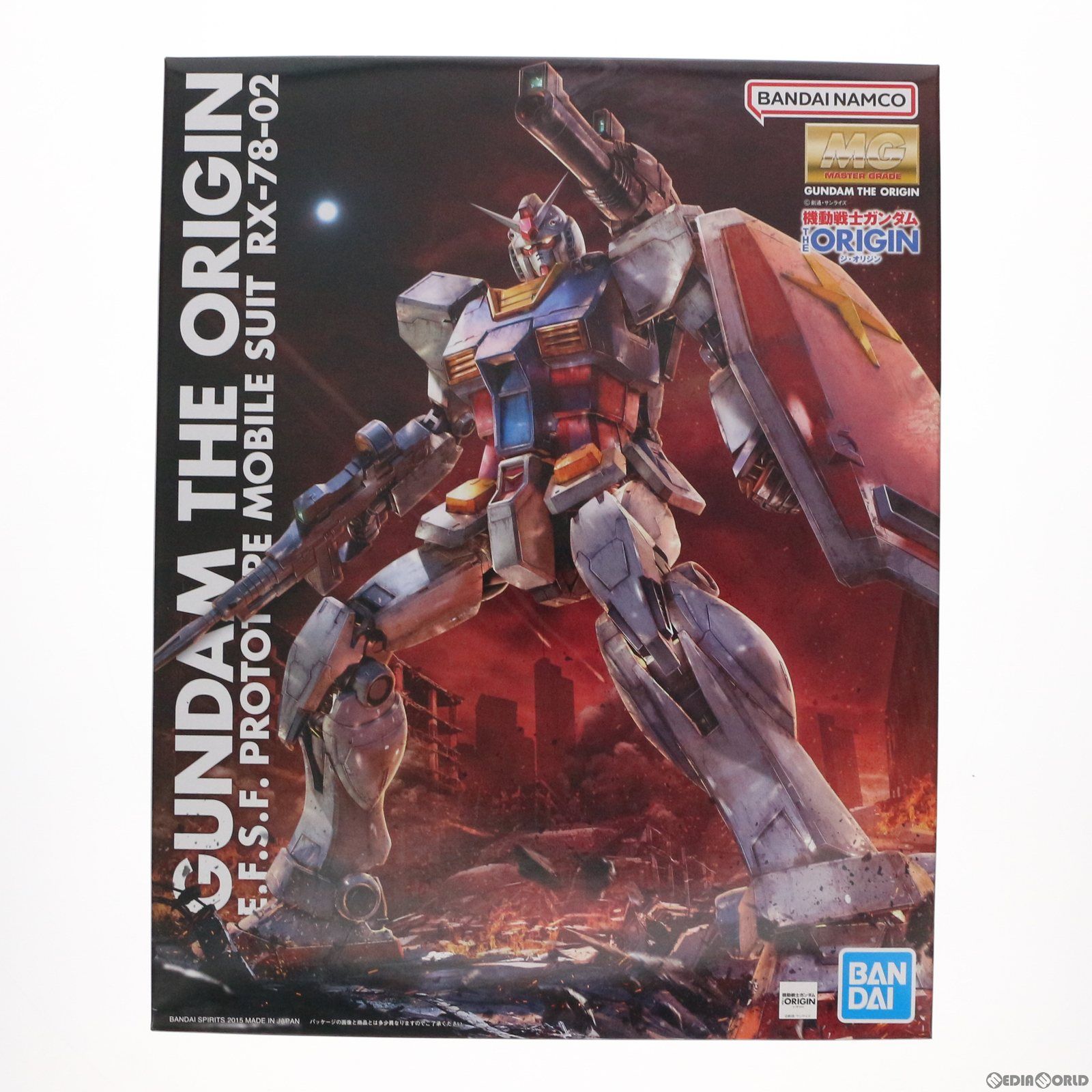 MG 1/100 RX-78-2 ガンダム 機動戦士ガンダム THE ORIGIN(ジオリジン) プラモデル(5062847) バンダイスピリッツ