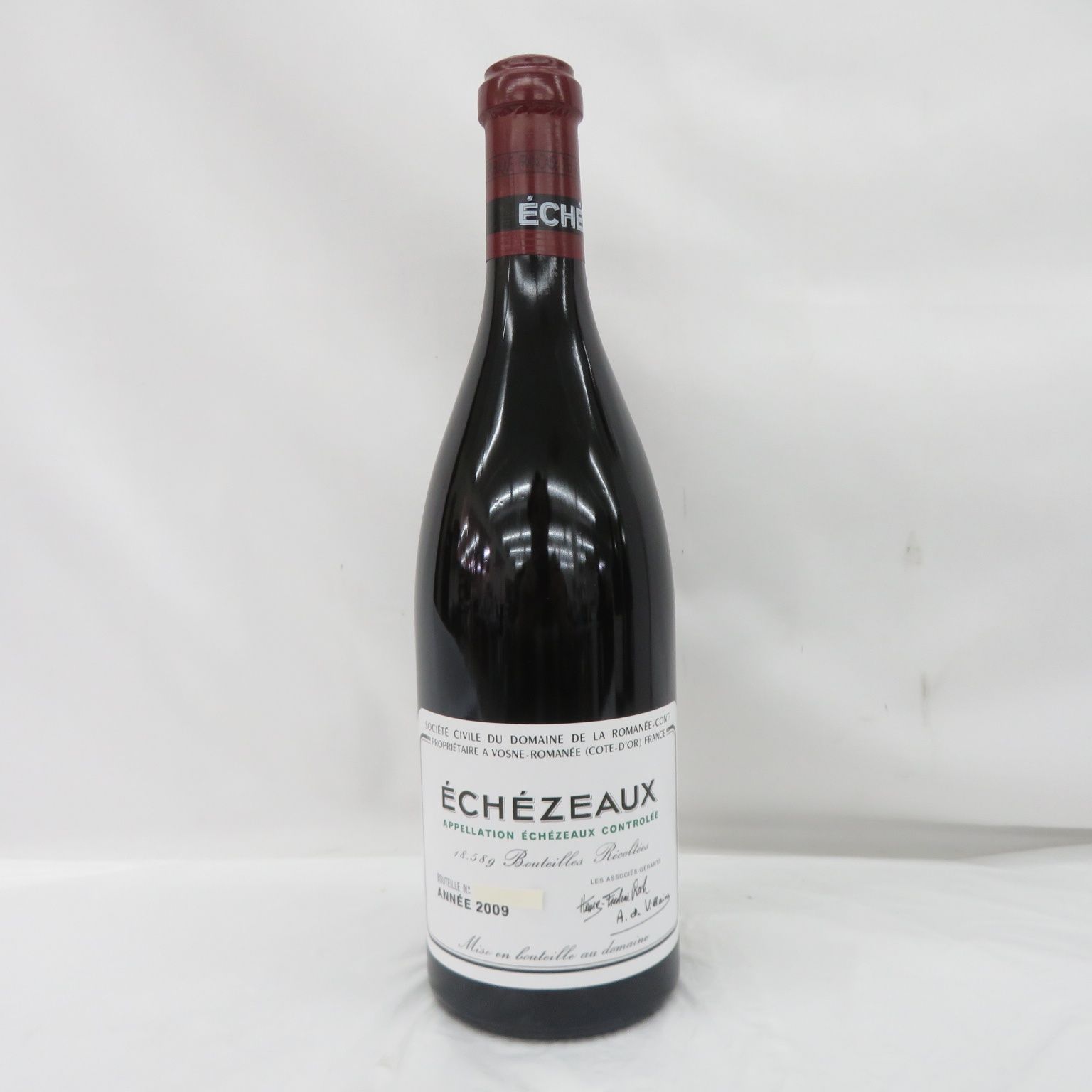 DRC ドメーヌ・ド・ラ・ロマネコンティ エシェゾー 2009 ファインズ 赤 ワイン 750ml 13.5％