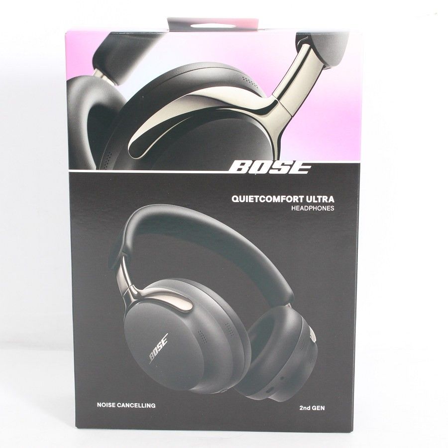 【新品未開封】BOSE QuietComfort Ultra Headphones 第2世代 ブラック ノイズキャンセリング ヘッドホン 空間オーディオ対応 ボース 本体