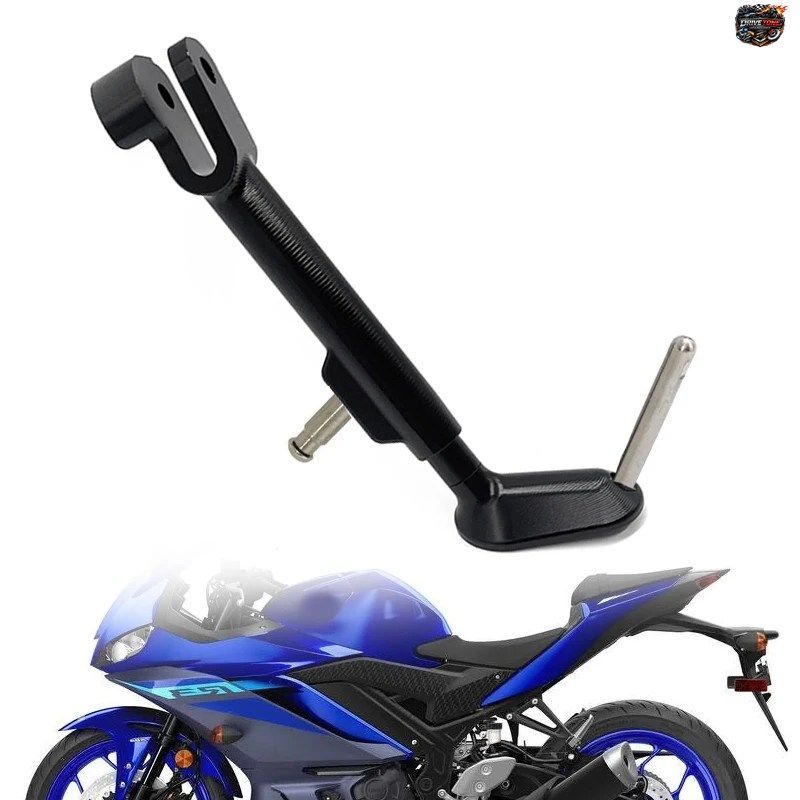 ヤマハ YZF-R3 MT-03 MT-25 YZF R25 2019 - 2025 用モーターサイクル調整式キックスタンドフットサイドスタンドサポート