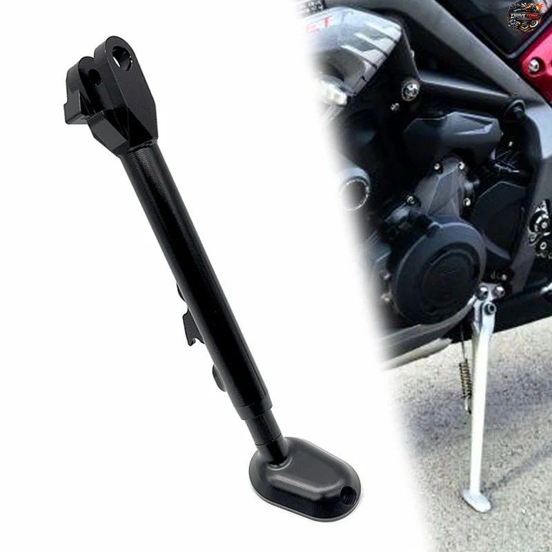 ストリートトリプル 765R 765RS 2023 - 2025 に適合 オートバイアクセサリー 調節可能なキックスタンド サイドスタンド トリプル 765 R/RS