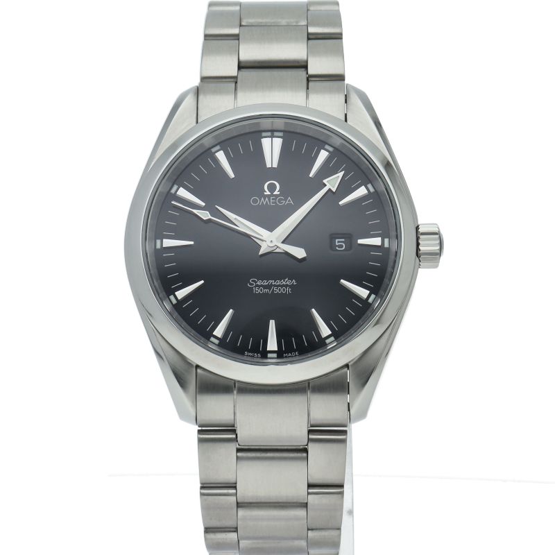 OMEGA シーマスター アクアテラ 2517.50 クォーツ 箱・保証書付 オメガ シーマスター アクアテラ クォーツ 39.2mm 2517.50 箱 保証書