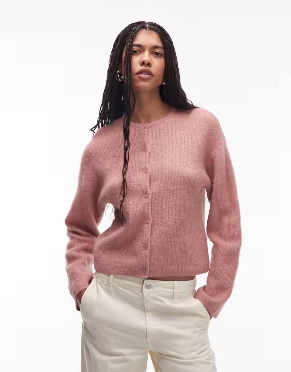 アンドアザーストーリーズ レディース アウター カーディガン ヴィンテージ ウール Other Stories alpacand wool cardigan with button front in