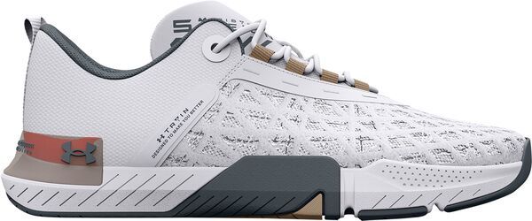 アンダーアーマー メンズ シューズ スニーカー Under Armour Mens TriBase Resign 5 Shoes WhiteTanBlack ホワイト