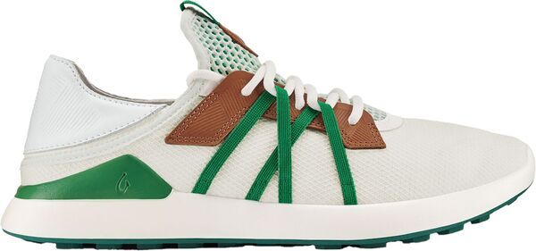 オルカイ メンズ シューズ スニーカー OluKai Mens Manele Golf Shoes WhiteBamboo ホワイト