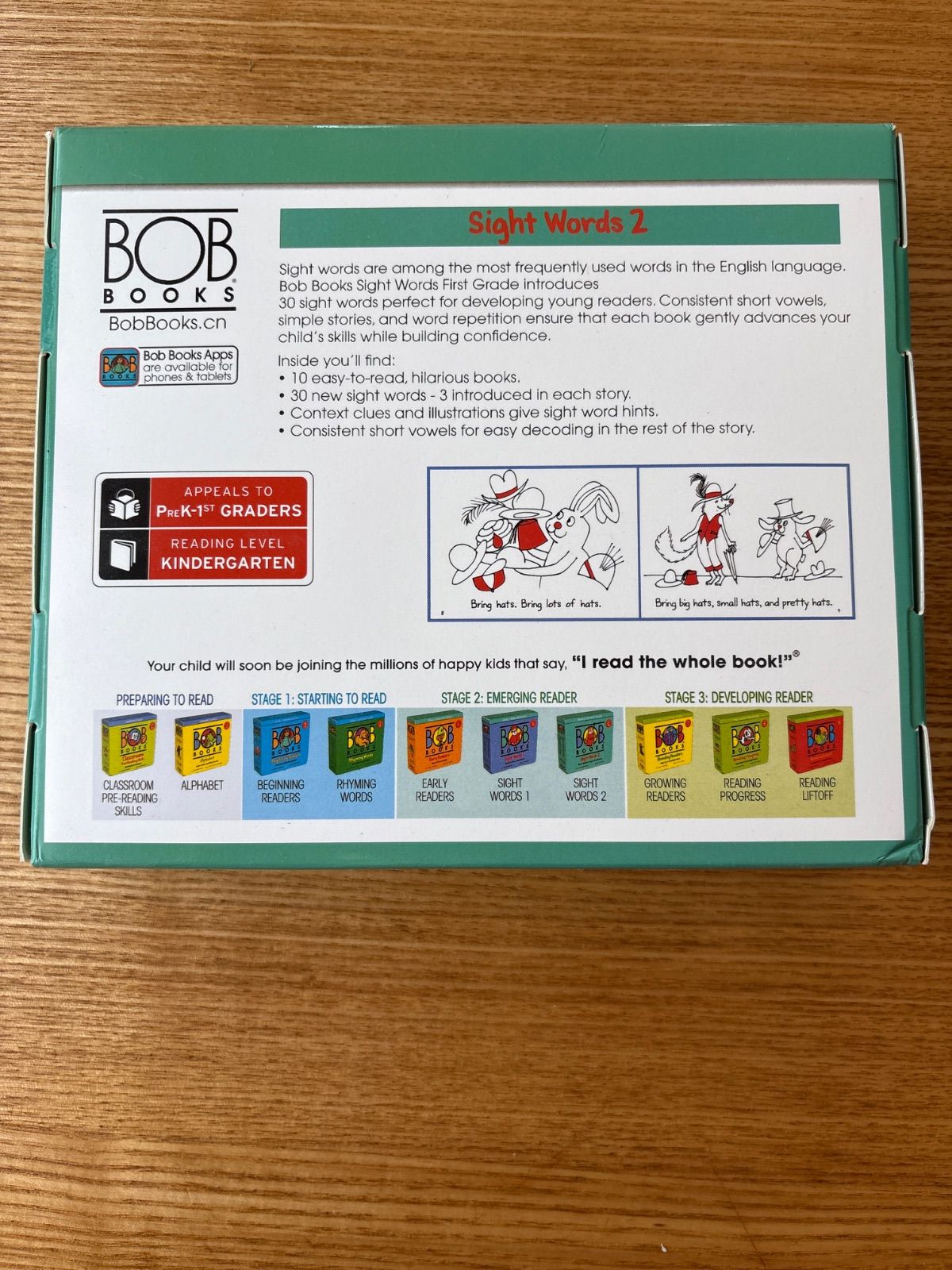 BOB Books Sight Words 2 英語絵本 サイトワード 知育 Scholastic 新品