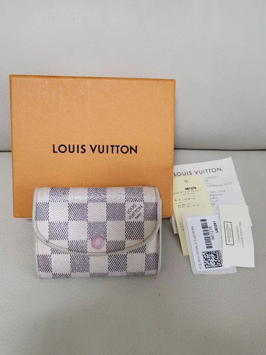 ルイヴィトン ロザリ コインファー ダミエ 正規品