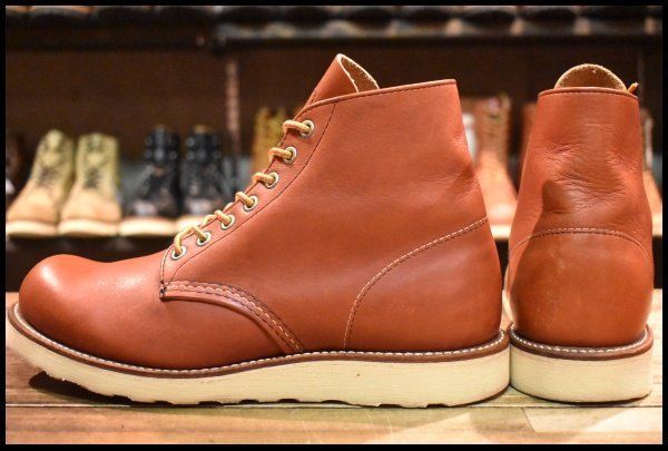 8D 良品 16年】レッドウィング 8166 アイリッシュセッター 赤茶
