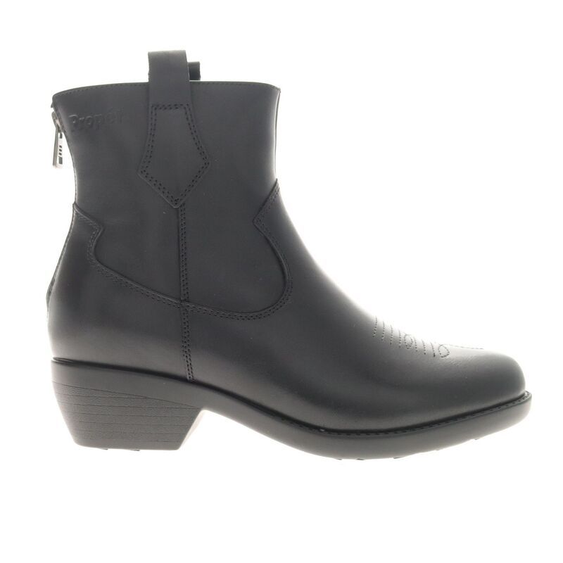 プロペット レディース シューズ ブーツ・レインブーツ Propet Maisie Womens Western Booties Brown ブラウン