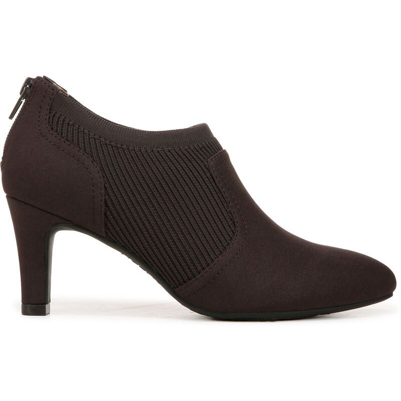 ライフストライド レディース シューズ ブーツ・レインブーツ アンクル ヒール LifeStride Gia Womens Heeled Ankle Boots Black ブラック