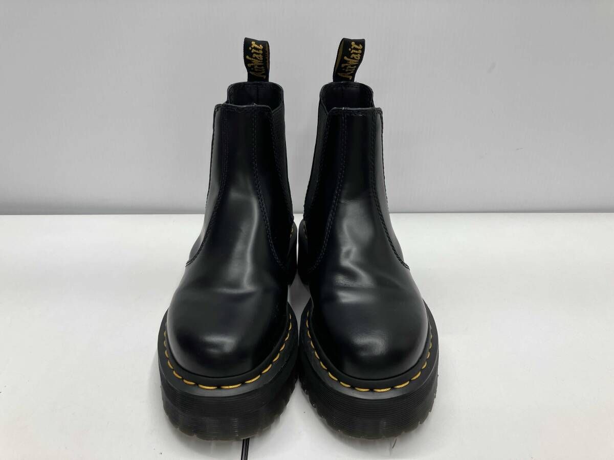 Dr.Martens ドクターマーチン 2976 QUAD チェルシーブーツ ショートブーツ 革靴 サイズUK4 ブラック