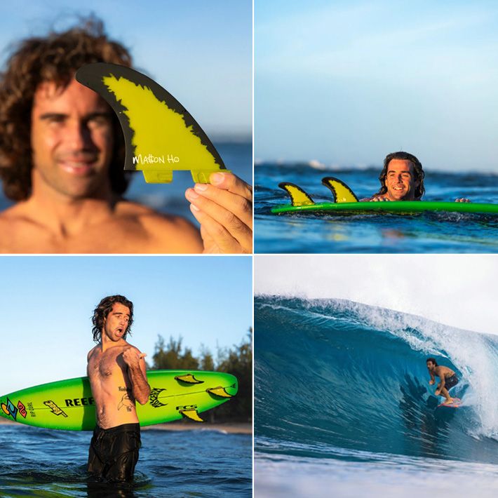 FCS2フィン 送料無料！ ATHLETE SERIES MASON HO SIGNATURE TRI FIN