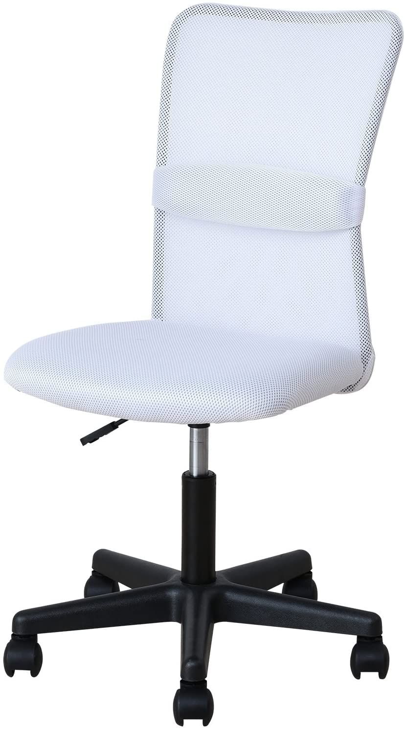 R★山善(YAMAZEN) オフィスチェア メッシュバック ランバーサポート付き ホワイト EHL-50(WH/BK) 630fec14