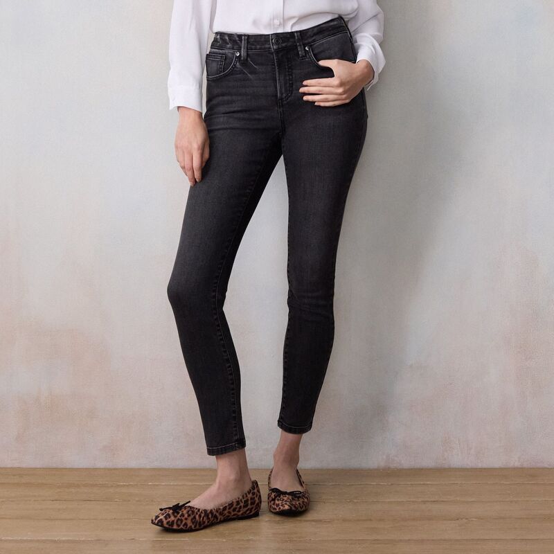 LC Lauren Conrad レディース ボトムス デニムパンツ ジーンズ Womens LC Lauren Conrad Mid Rise Skinny Jeans Lc Smith Wash
