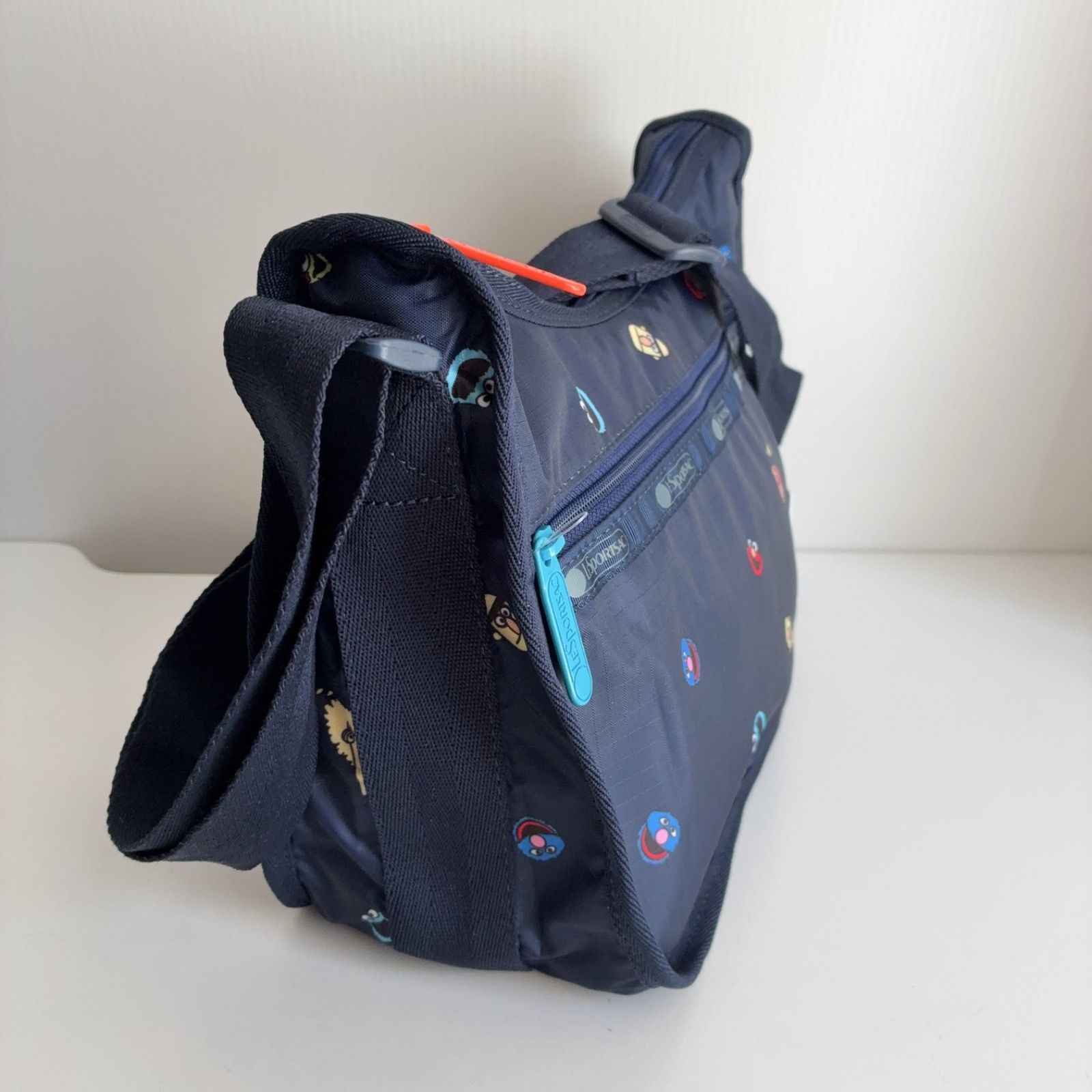 レスポートサック 7520 ポーチ付き ショルダーバッグ セサミストリート 