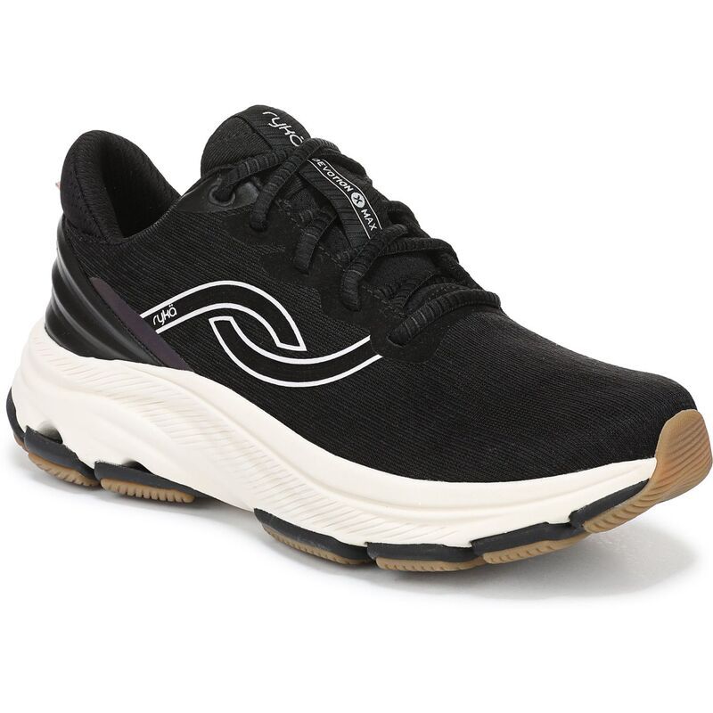 ライカ レディース シューズ スニーカー Ryka Devotion X Max 2 Womens Walking Sneakers Black White ホワイト