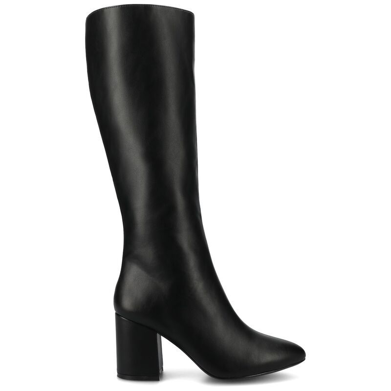 ジャーニー レディース シューズ ブーツ・レインブーツ Journee Womens Ameylia Knee High Boots Black Pu ブラック