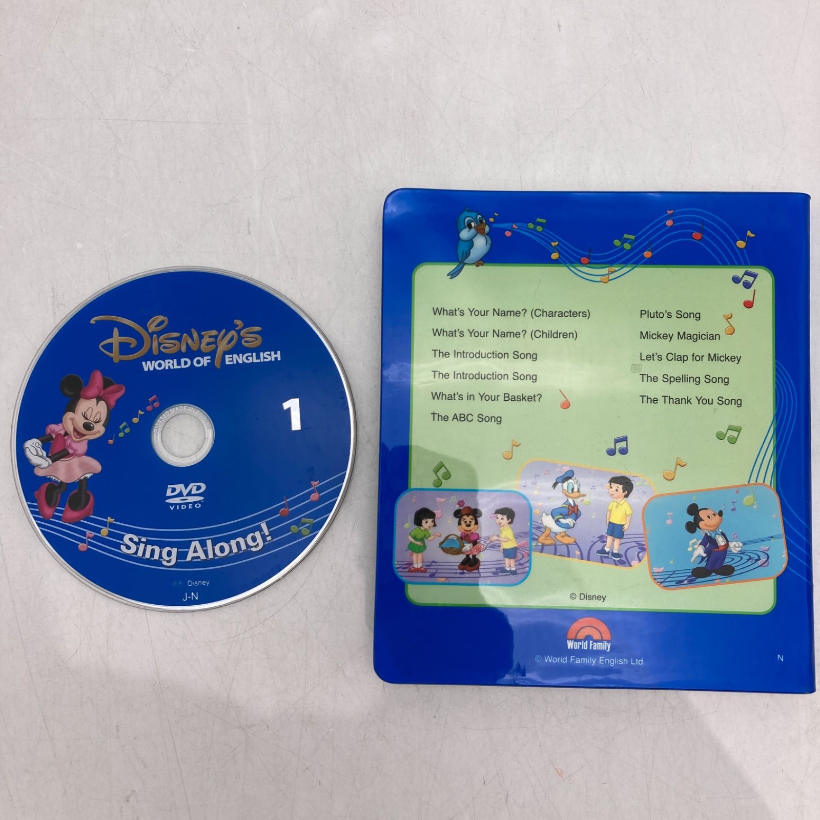 シングアロング 新子役DVD DWE ディズニー英語システム 603426 - メルカリ