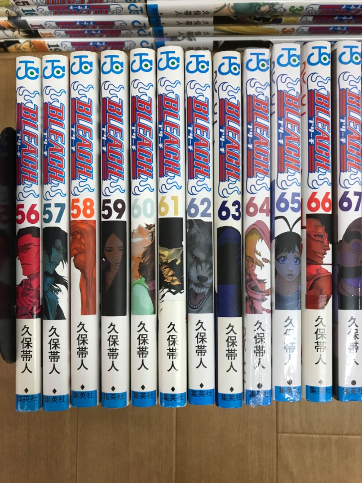 ☆④【未開封あり】BLEACH ブリーチ 1～74巻＋関連本3冊 コミック全巻