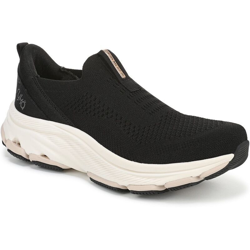 ライカ レディース シューズ スニーカー Ryka Devotion Max Womenslip On Walking Shoes Black ブラック