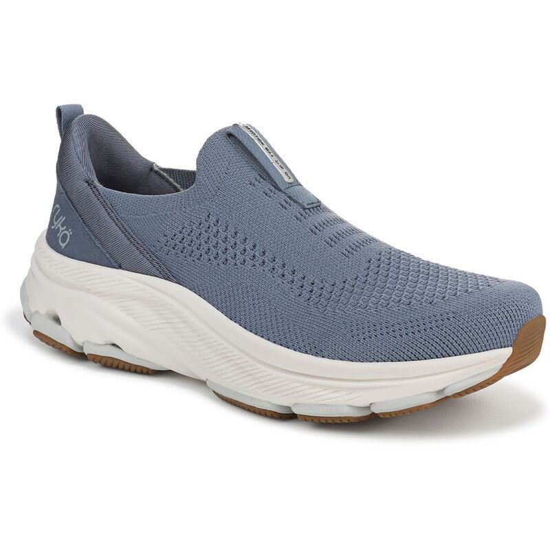 ライカ レディース シューズ スニーカー Ryka Devotion Max Womenslip On Walking Shoes Flint Stone Blue ブルー