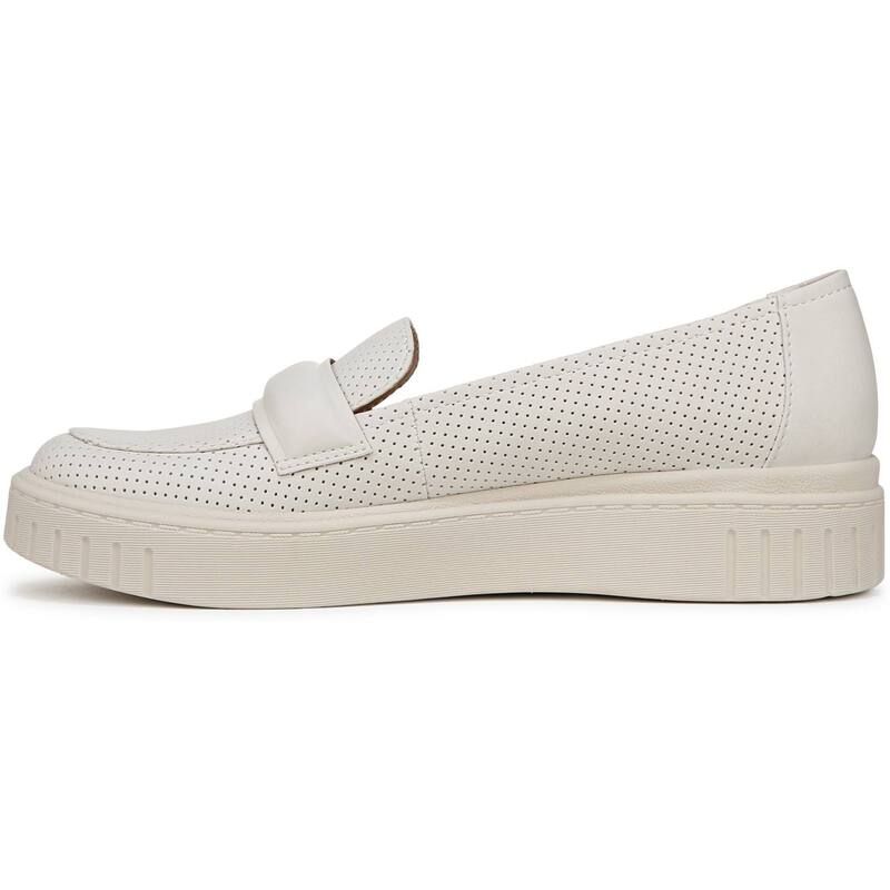 ライフストライド レディース シューズ スリッポン・ローファー LifeStride Genevachop Womens Loafers Gray Faux Leather グレー