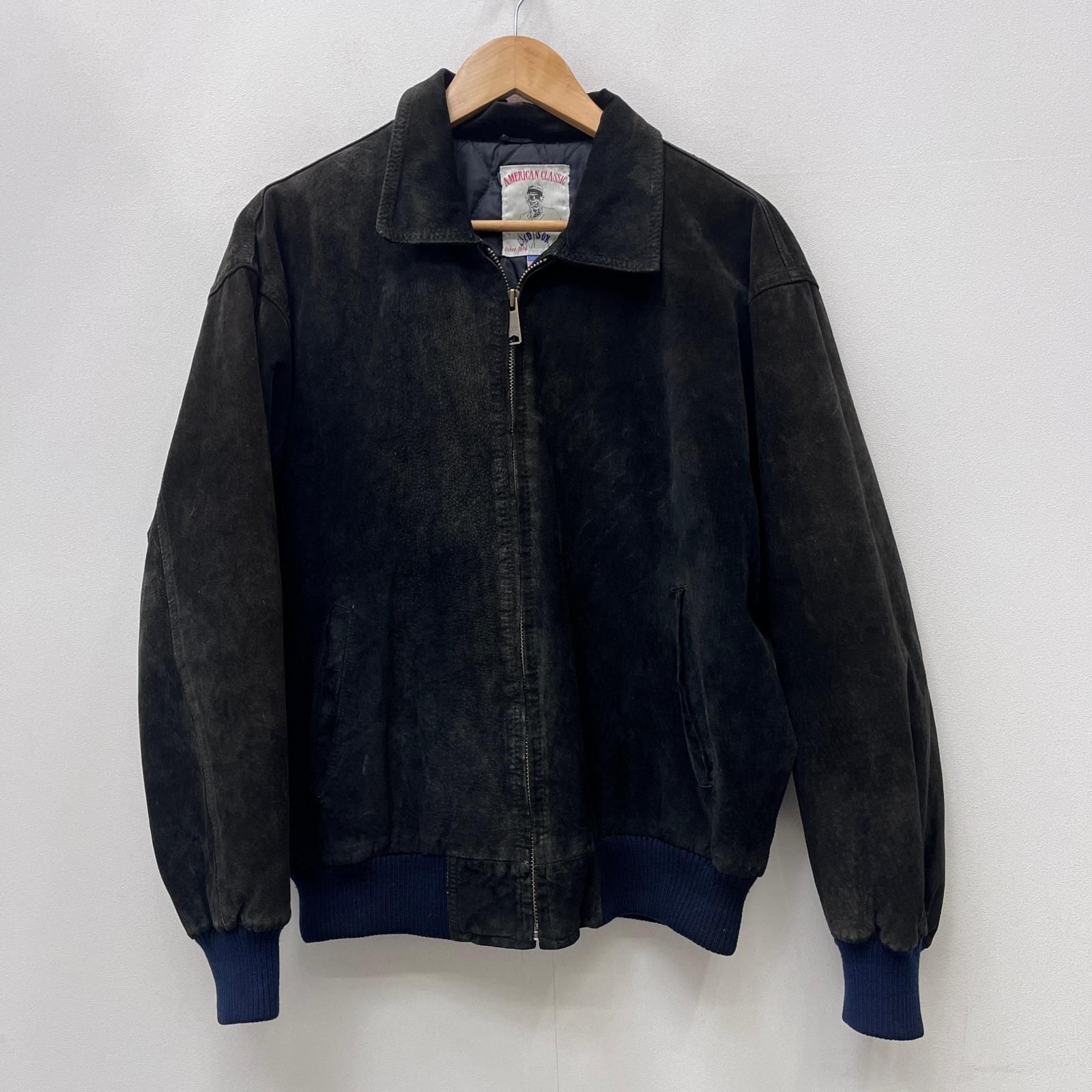 【加古川店】 中古 レザー american classic 豚革 swing top leather jacket 44352 ブラック サイズ：L 【93】